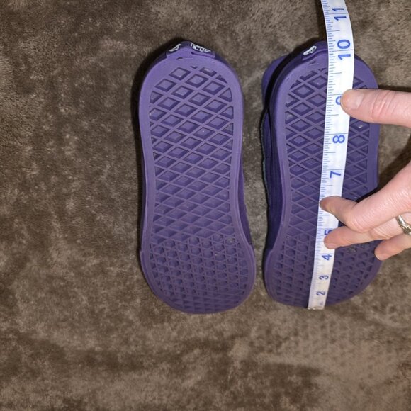 Vans Sk8-Hi Purple Canvas High Top Sneakers Men’s 4.5 / Women’s 6 Y2K - Picture 13 of 13